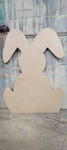 16 X 12 Bunny wood  cut-out
